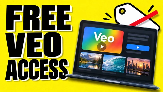 A thumbnail MakeThisNext made. It reads: FREE VEO ACCESS.